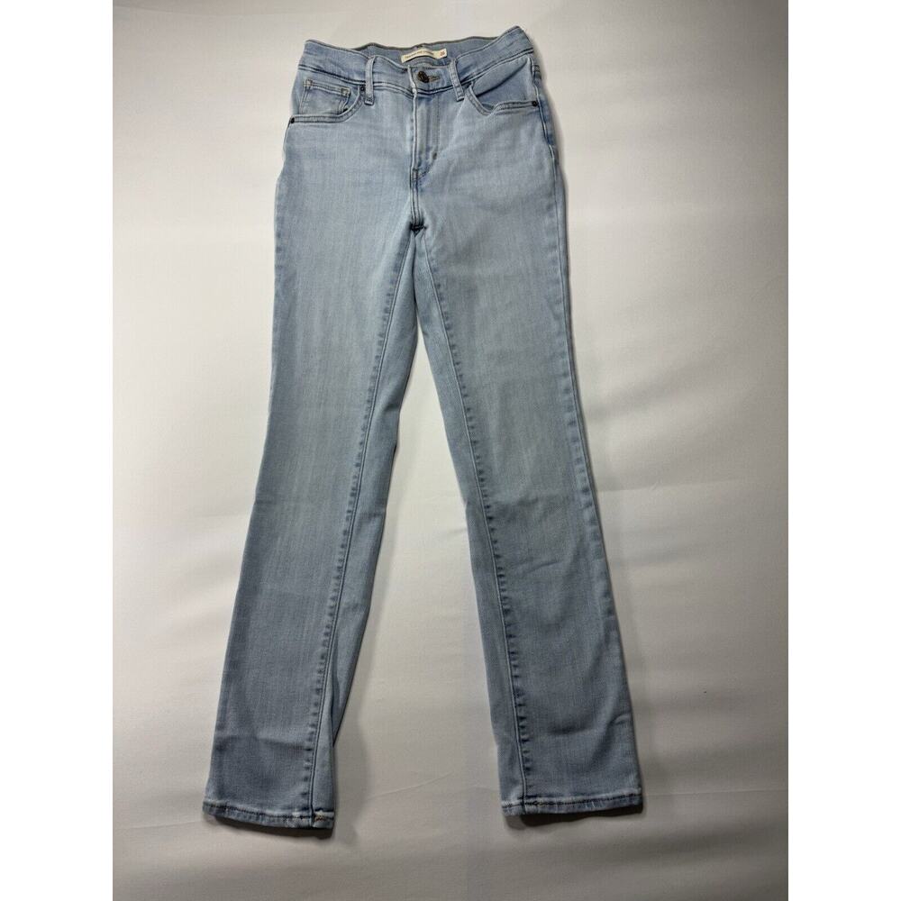 Levi's 724 Women's Highβ Rise Straight Leg Blue Denim Jeans - 26x30 (26x28.5)*